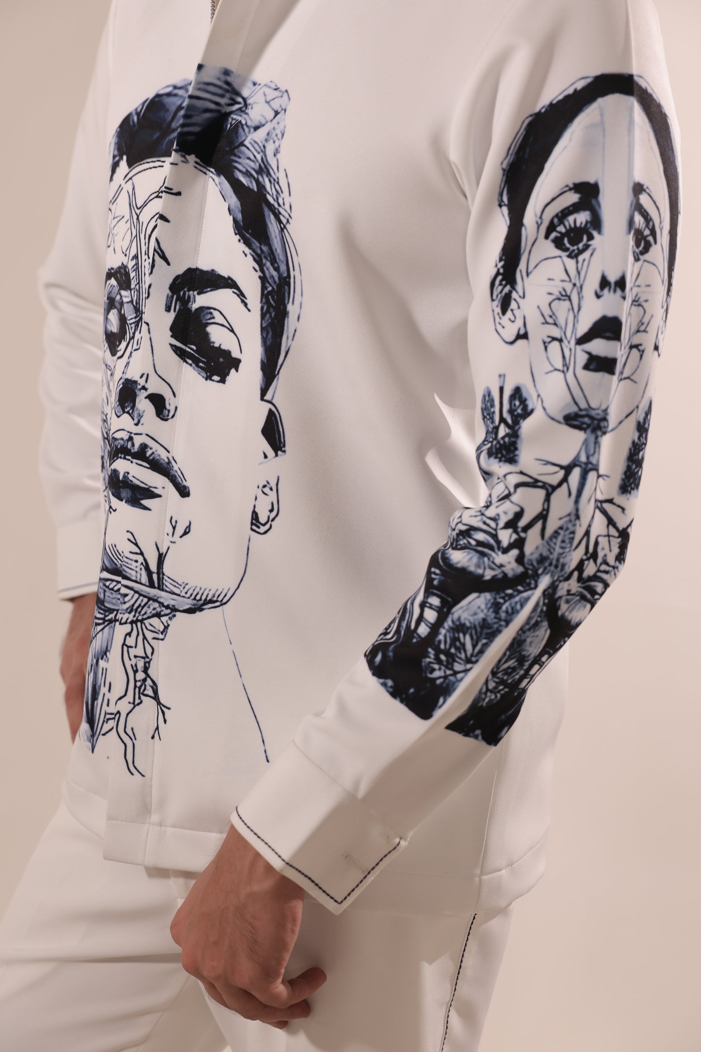 White Anatomy cord set
