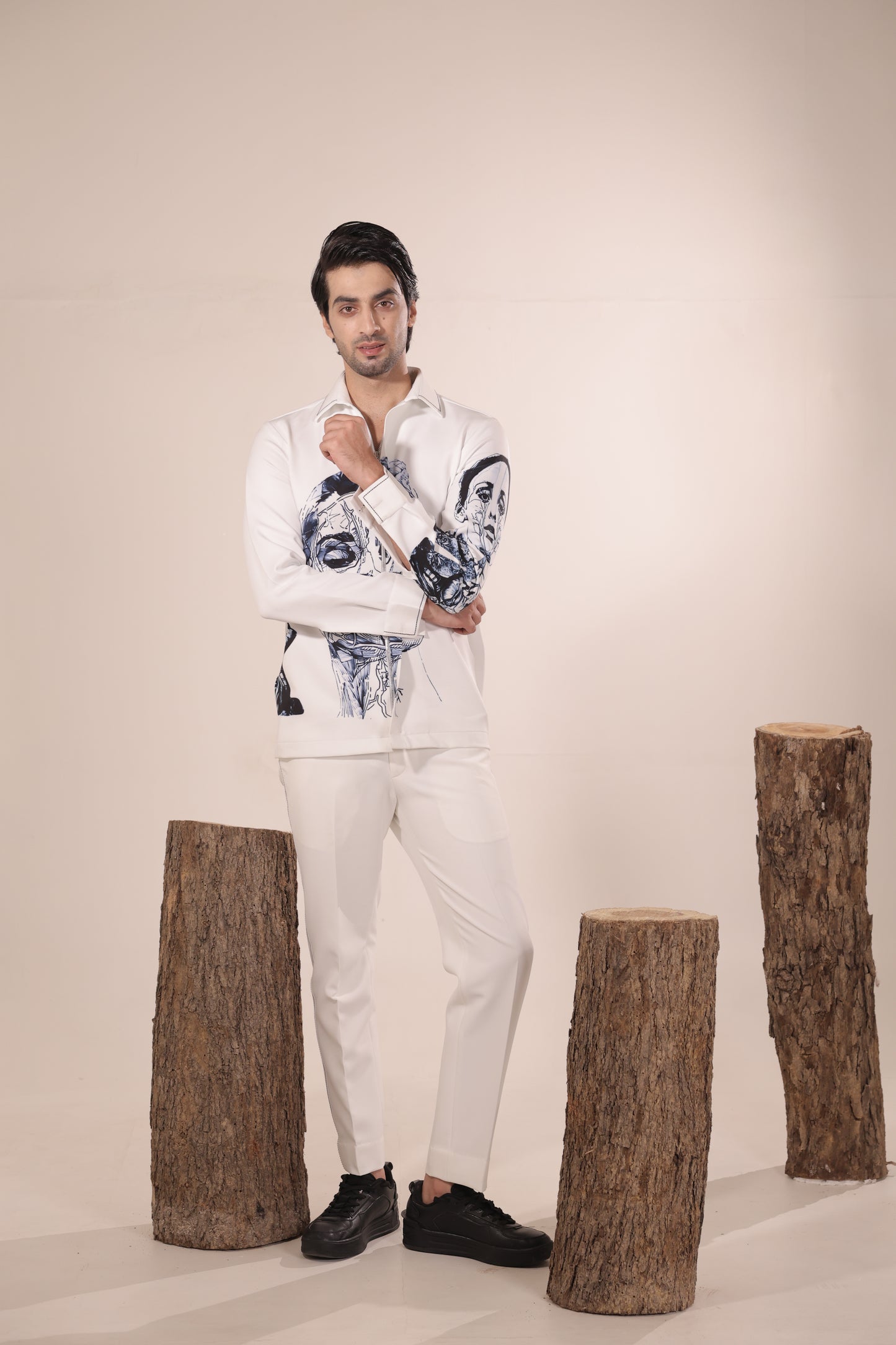 White Anatomy cord set
