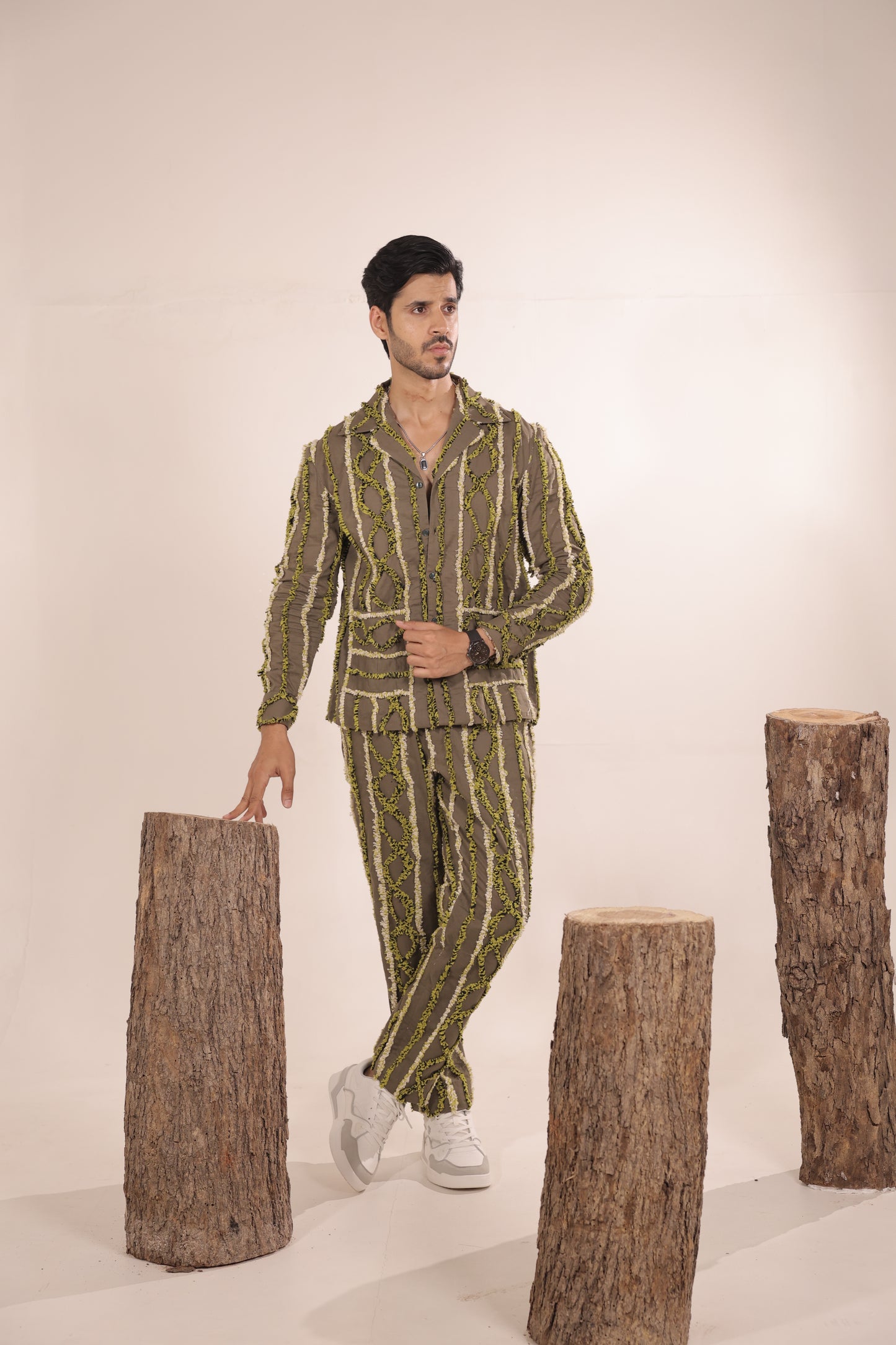 Green horizon cord set