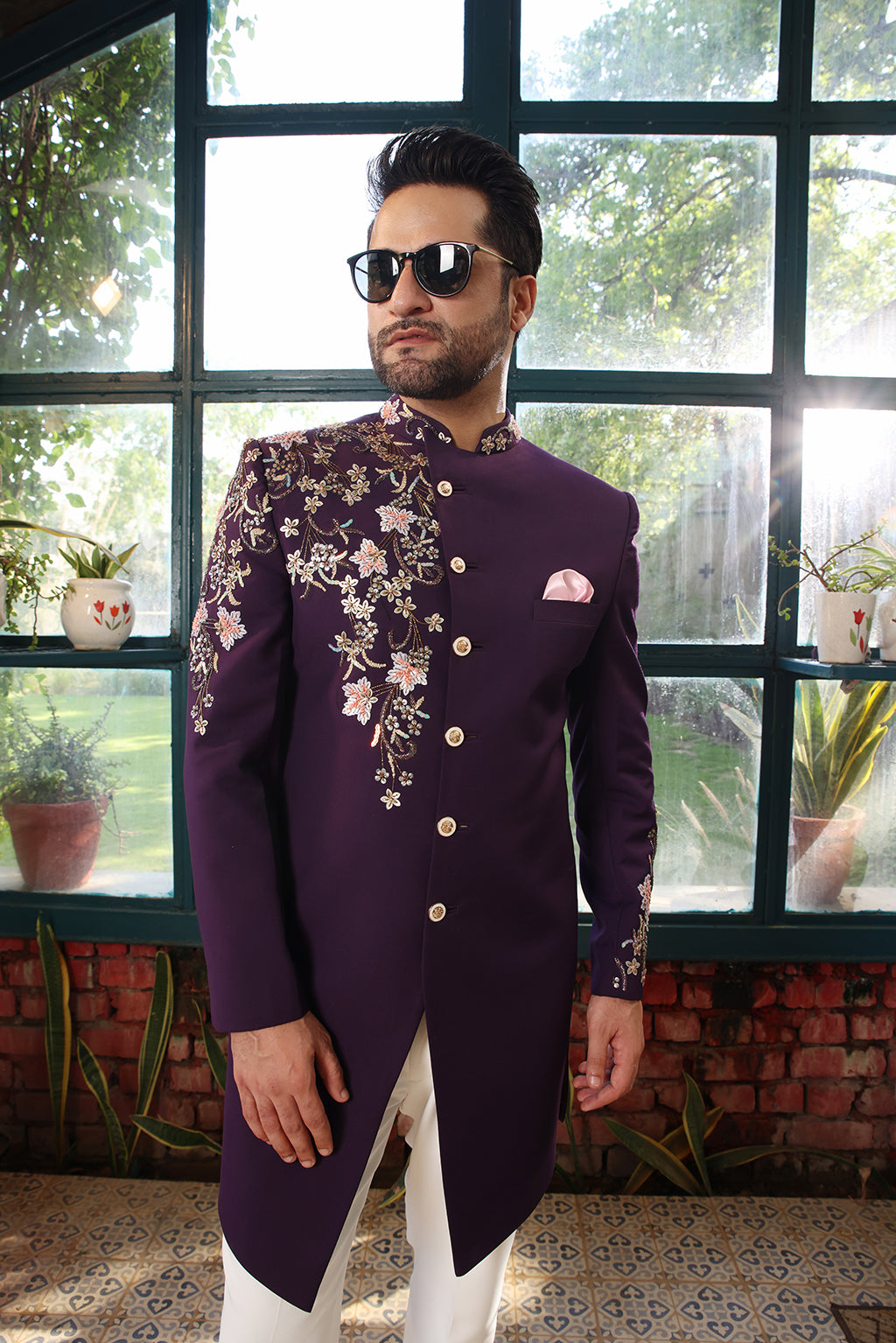 VOILET INDOWESTERN SET
