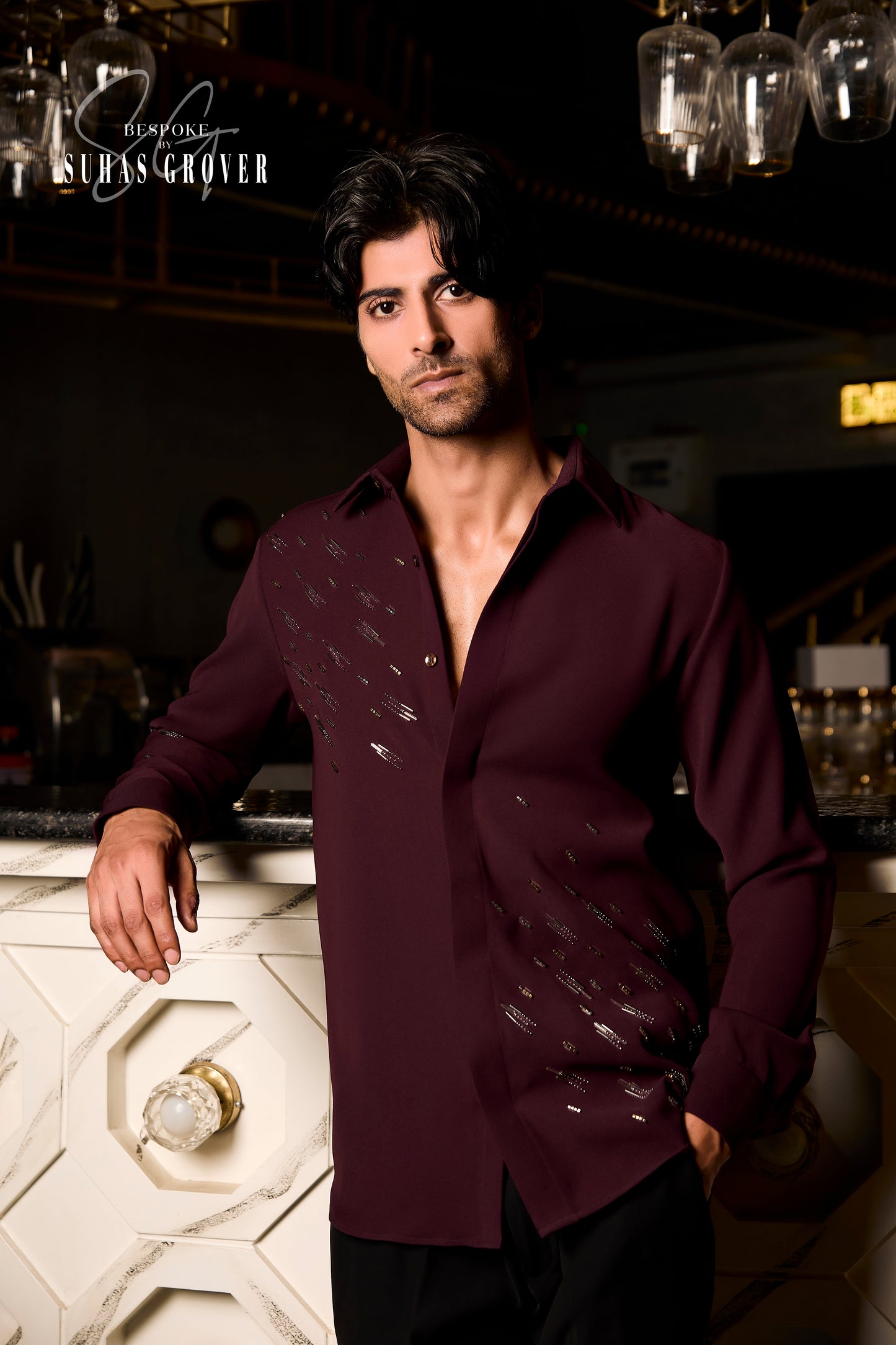 WINE CUT DANA SHIRT