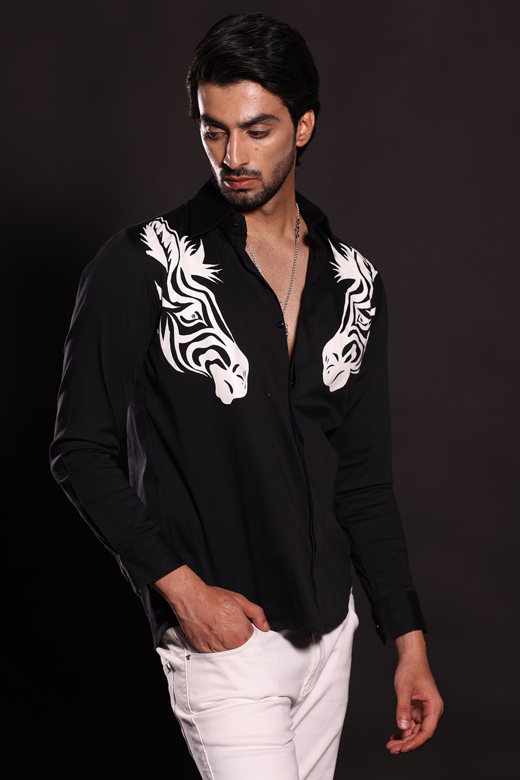 HORSE HANDPAINTED SHIRT