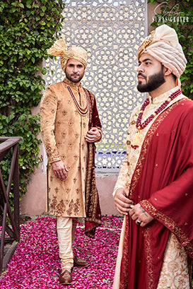 PEACH CS SHERWANI SET