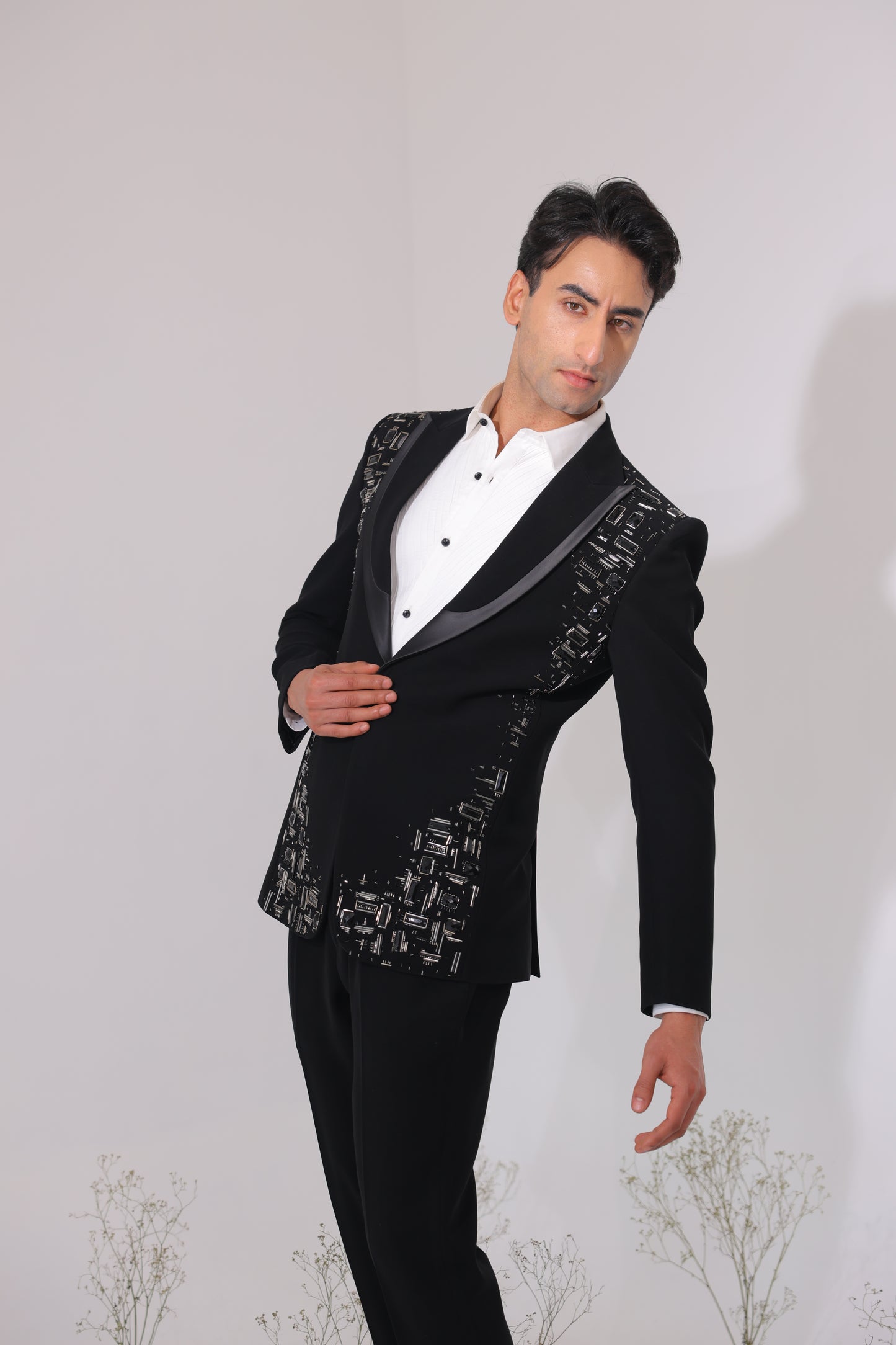 Black Motherboard Tuxedo Set