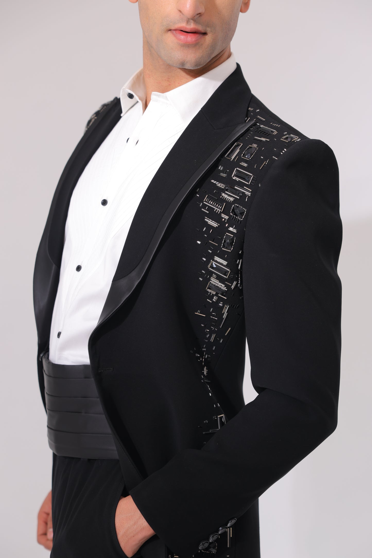 Black Motherboard Tuxedo Set
