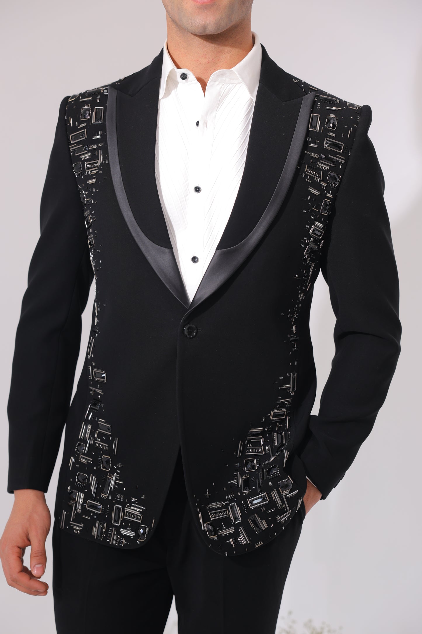 Black Motherboard Tuxedo Set