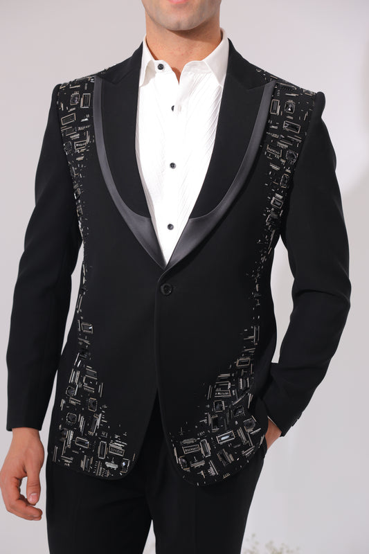 Black Motherboard Tuxedo Set