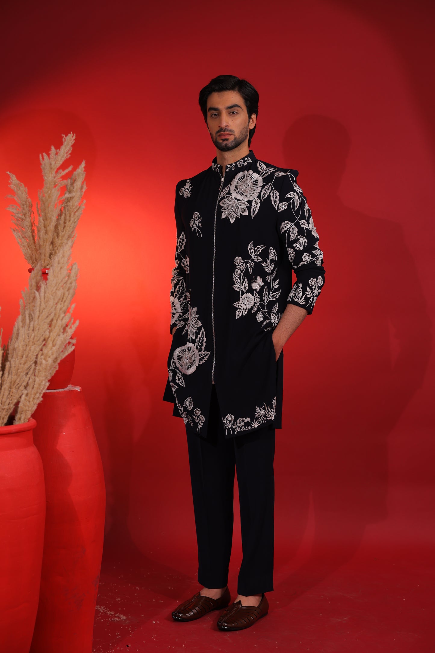 Navy Blue kurta set