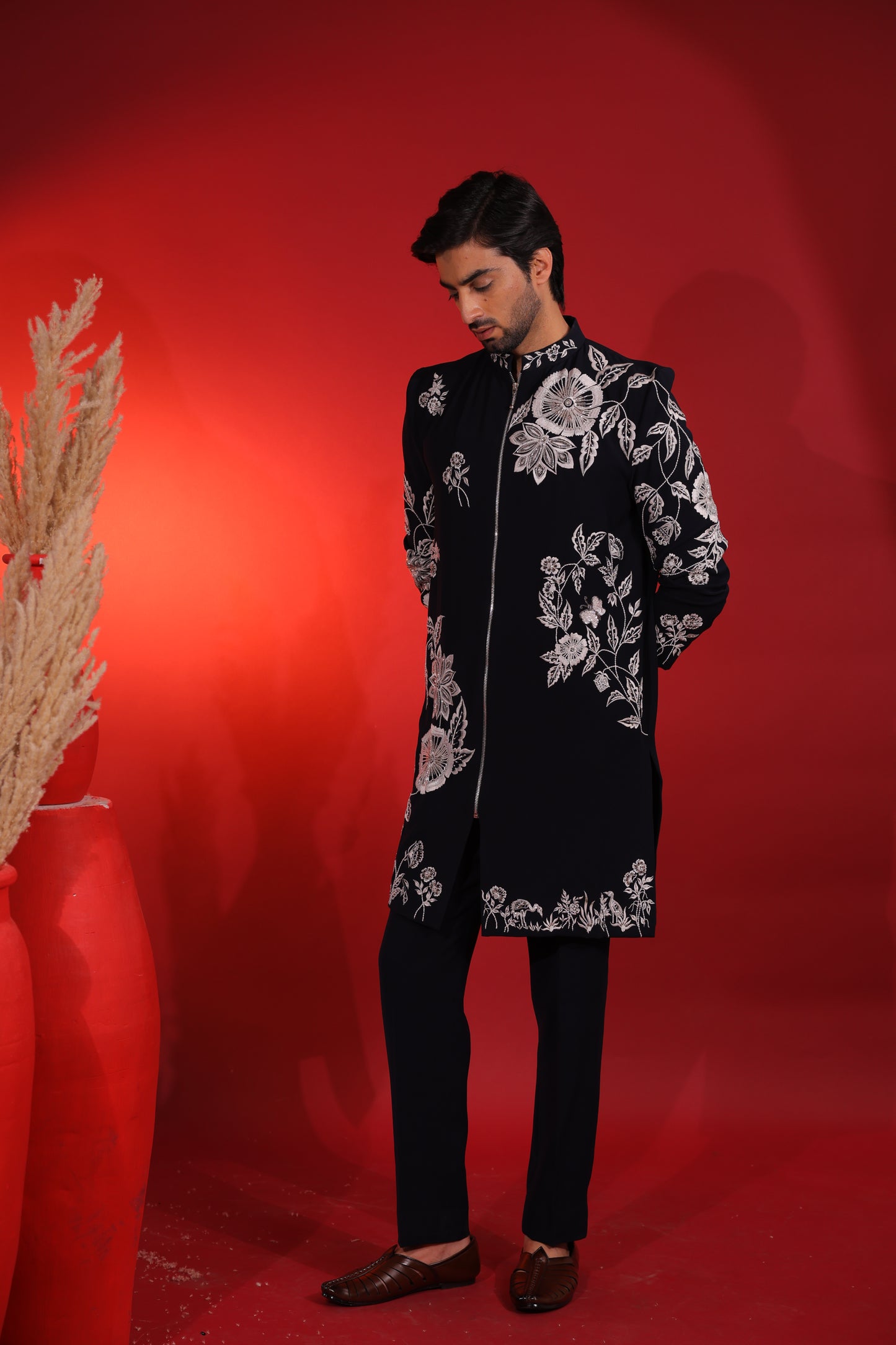 Navy Blue kurta set