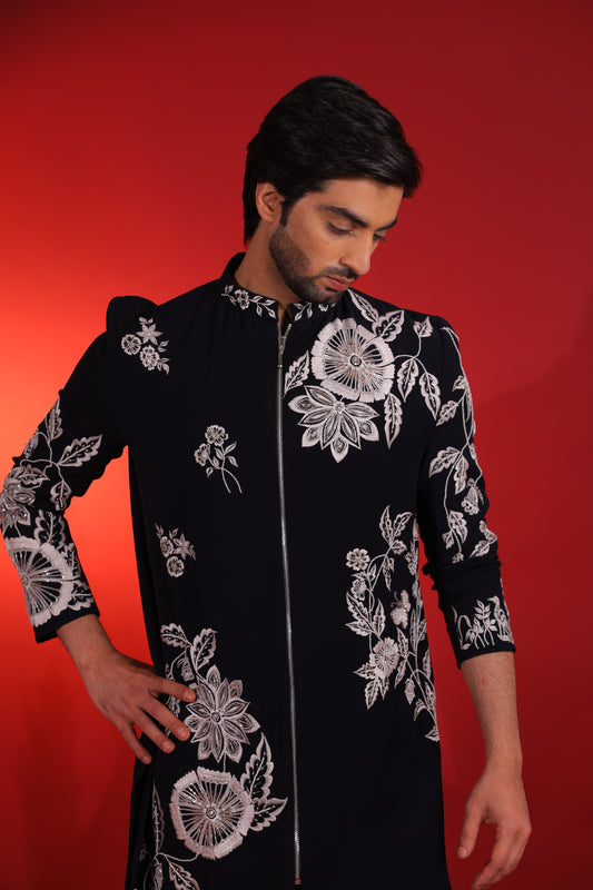 Navy Blue kurta set