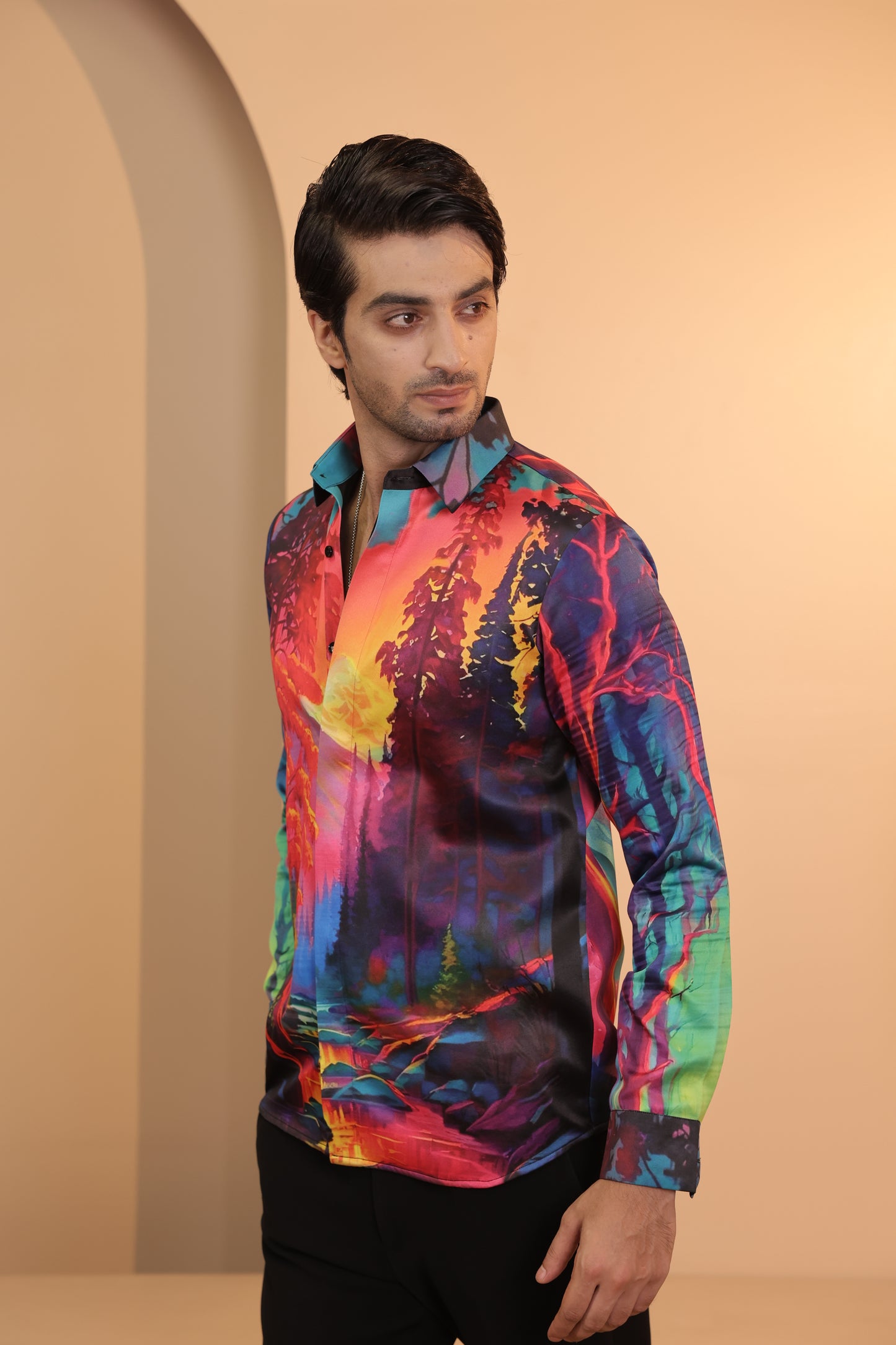 Neon jungle shirt