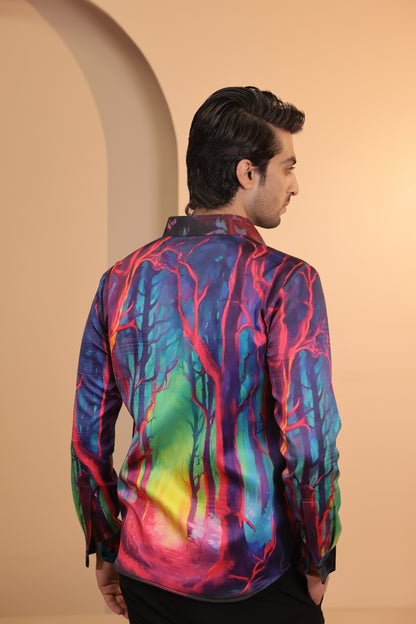 Neon jungle shirt