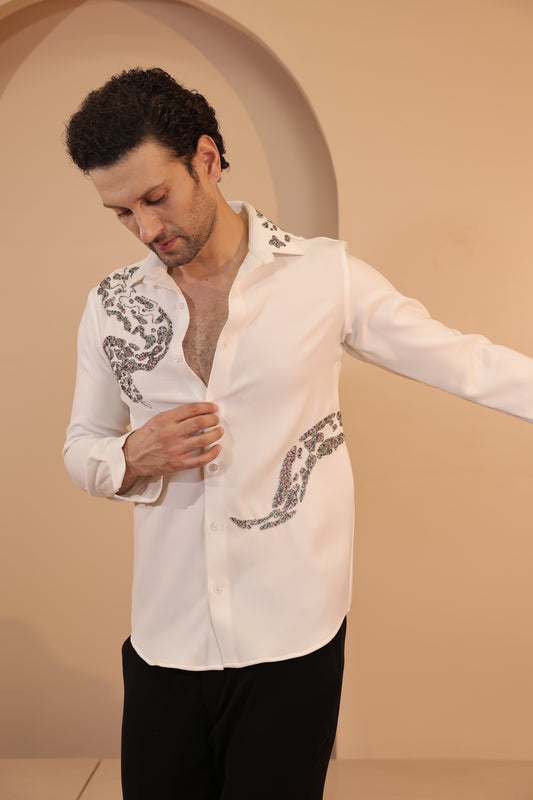 White Serpenti Shirt