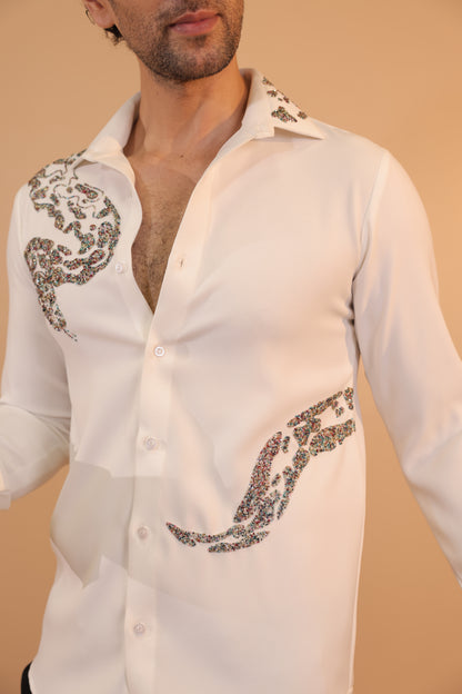 White Serpenti Shirt