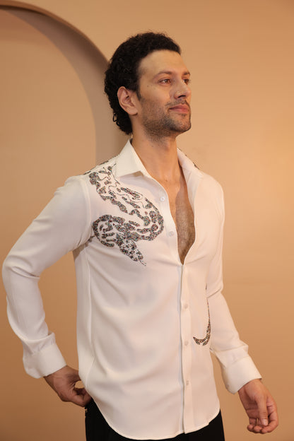 White Serpenti Shirt