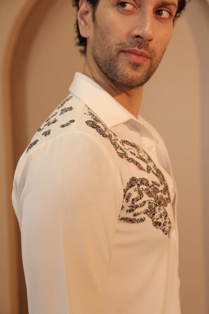 White Serpenti Shirt