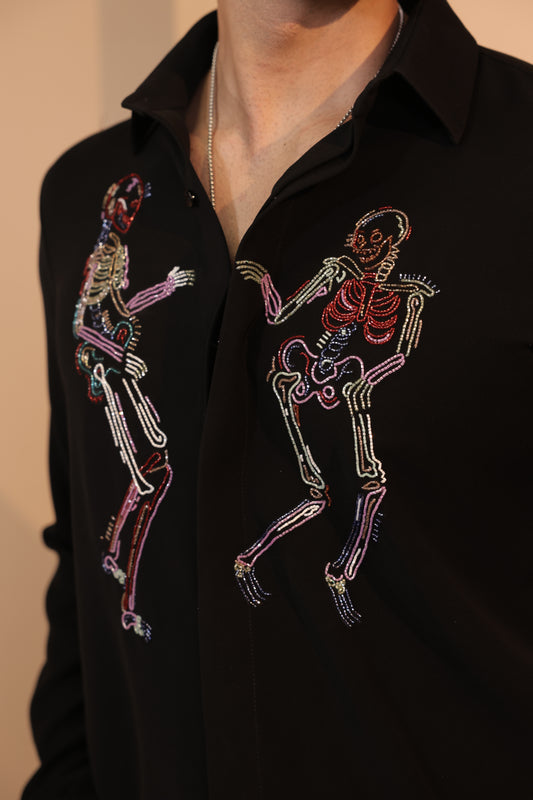 Dancing skeleton