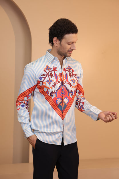 Tribal print shirt