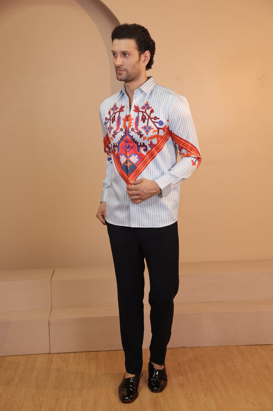 Tribal print shirt