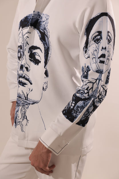 White Anatomy cord set