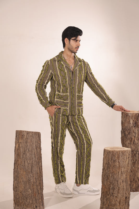 Green horizon cord set