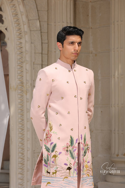 PINK SWAN INDOWESTERN SET