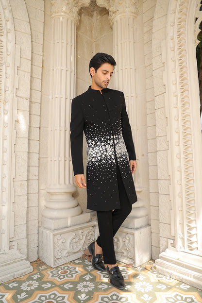 BLACK CRYSTAL INDOWESTERN SET