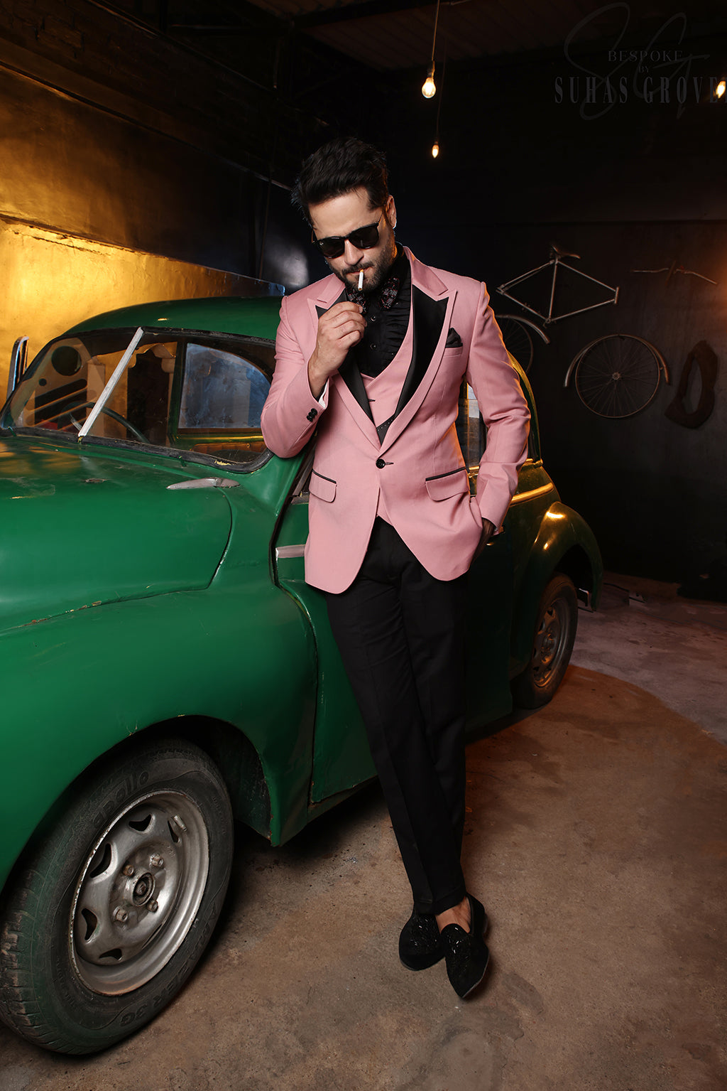 PINK TUXEDO SET