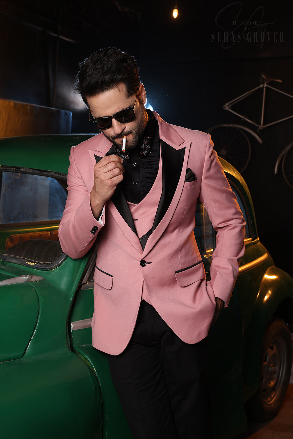 PINK TUXEDO SET