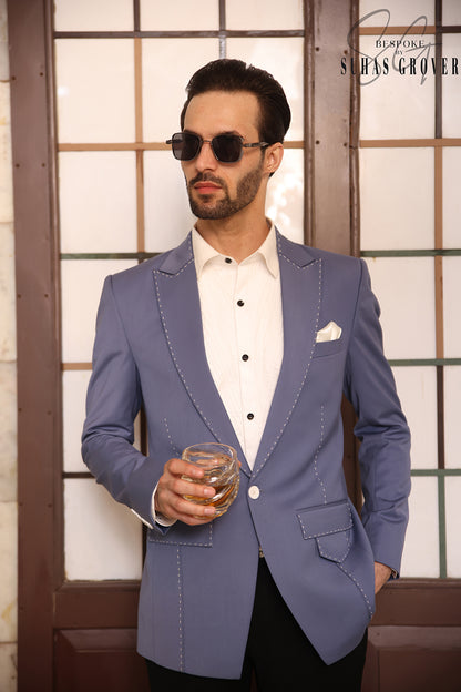 GREY TR BLAZER