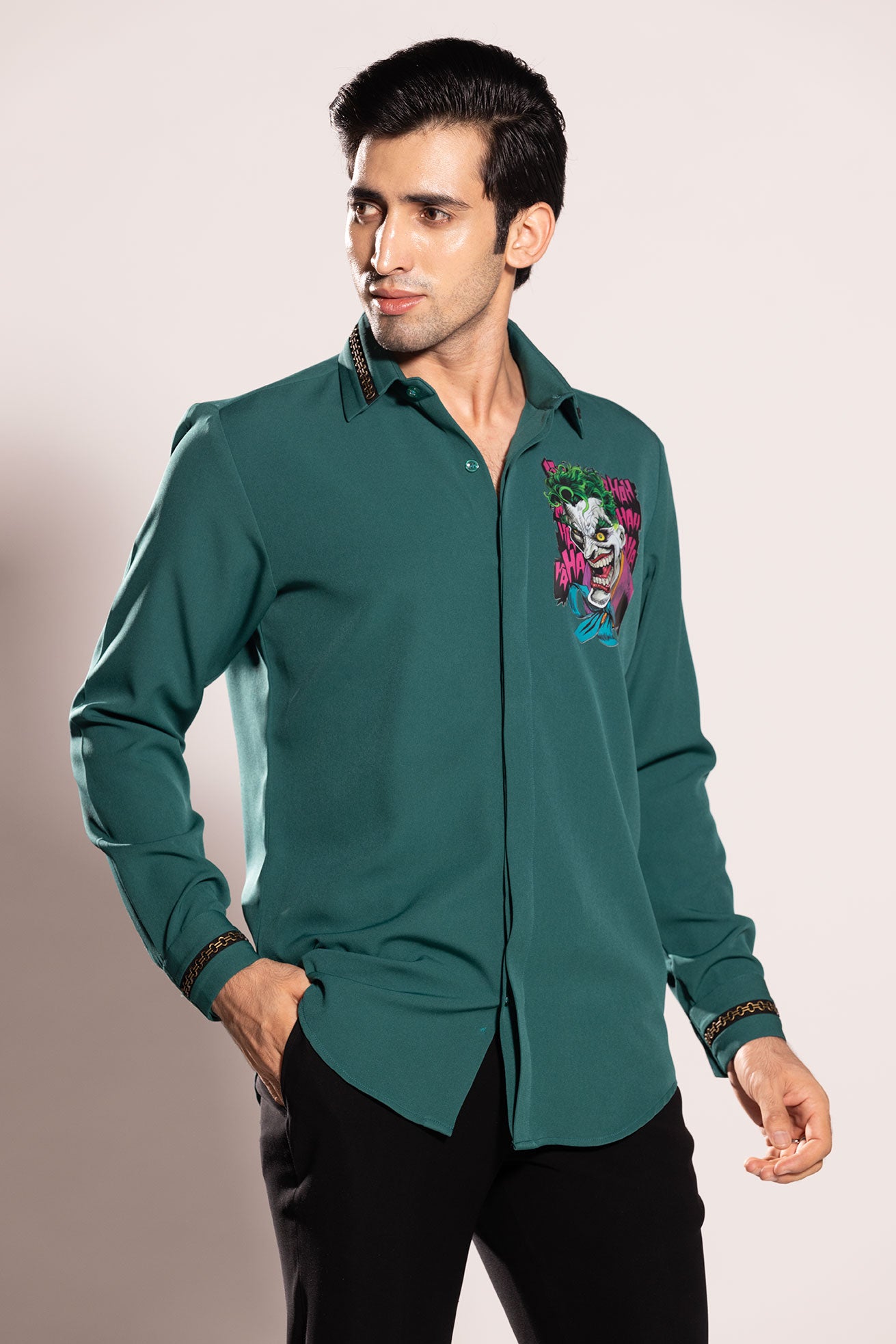 GREEN COTTON LYCRA
