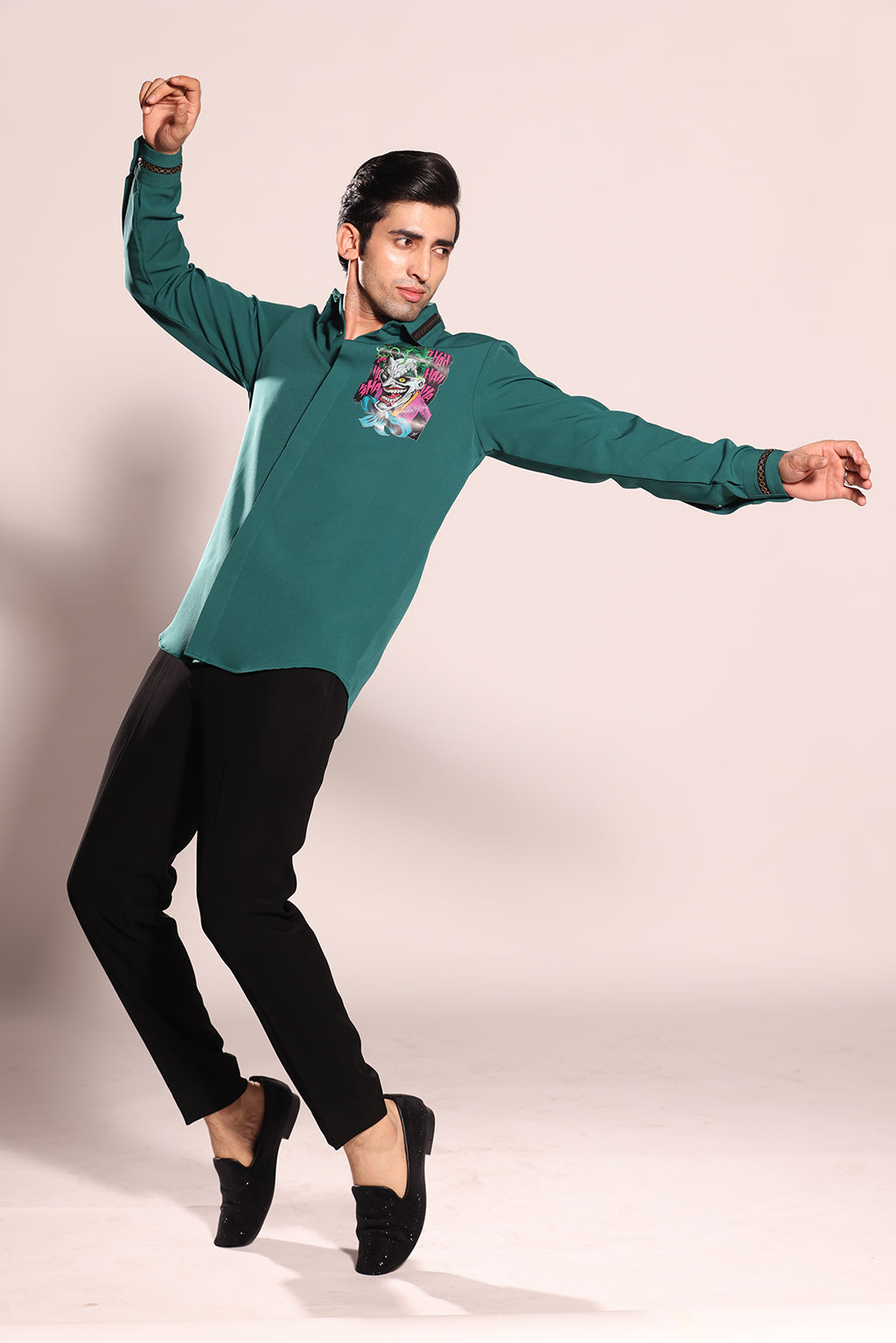 GREEN COTTON LYCRA