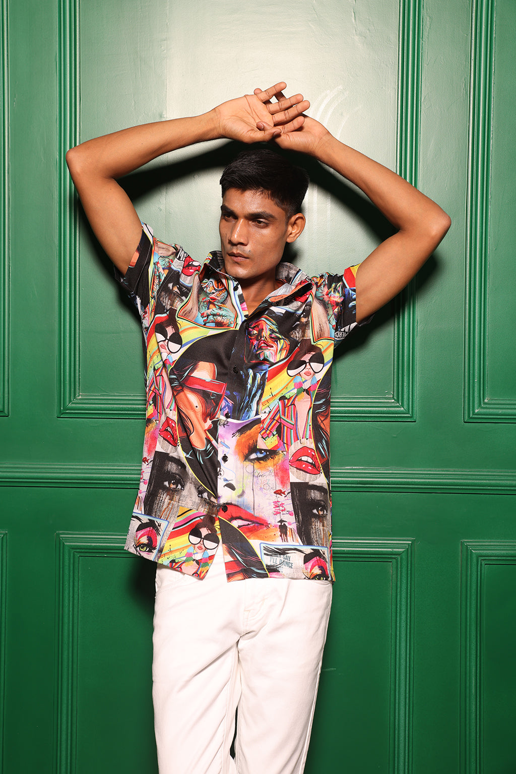 PRINTED CIGAR SHIRT