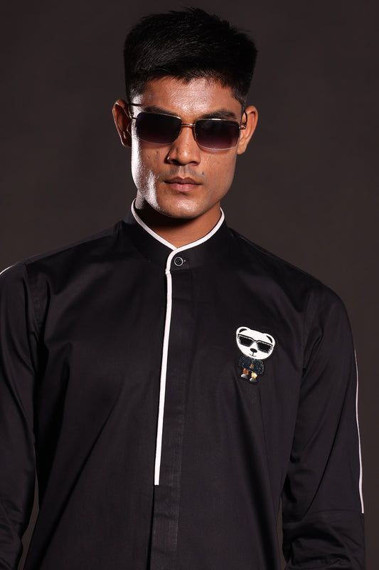 BLACK TEDDY SHIRT