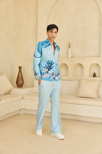 BLUE CARNIVAL JACKET SET