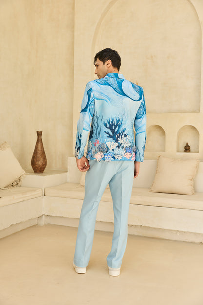BLUE CARNIVAL JACKET SET