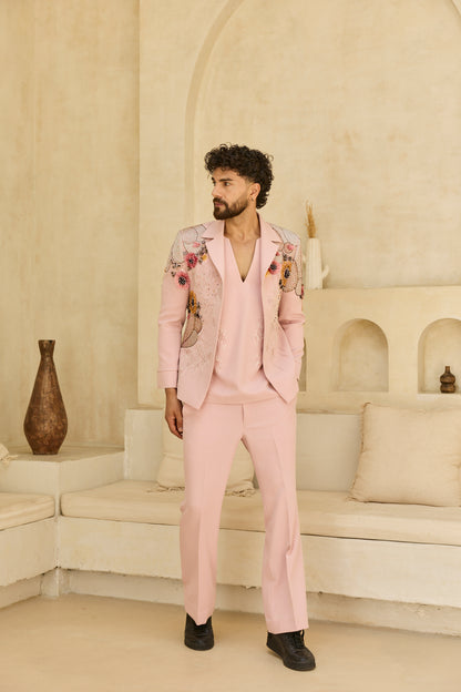 PINK JACKET SET