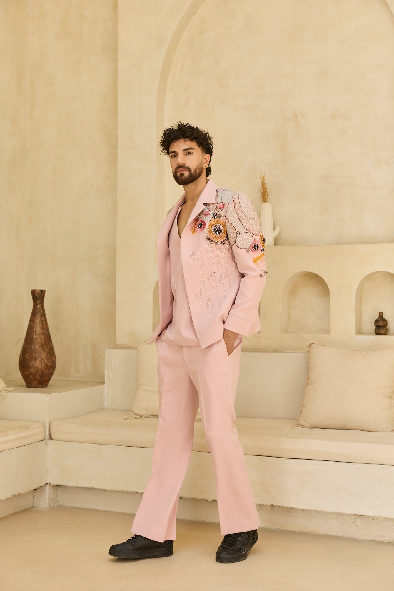 PINK JACKET SET