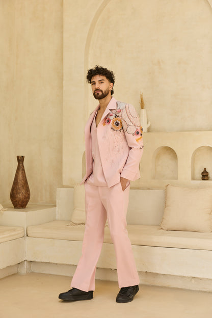 PINK JACKET SET