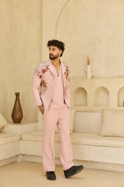 PINK JACKET SET