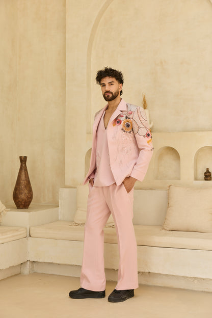 PINK JACKET SET
