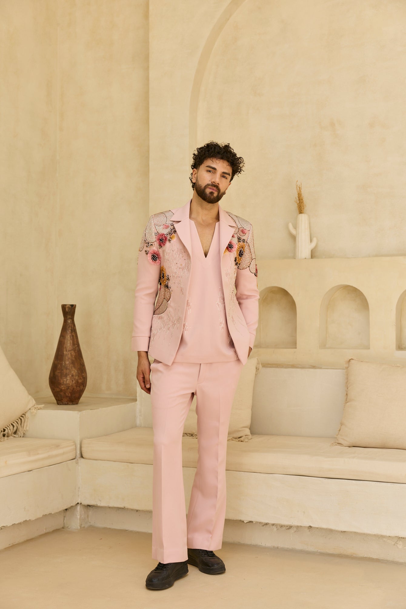 PINK JACKET SET