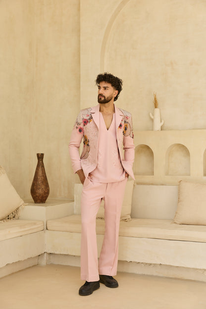 PINK JACKET SET
