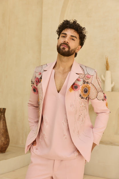 PINK JACKET SET
