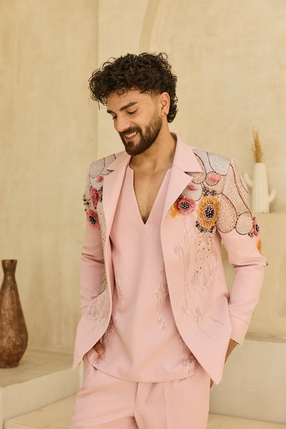 PINK JACKET SET