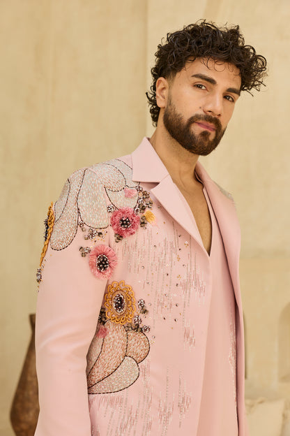 PINK JACKET SET