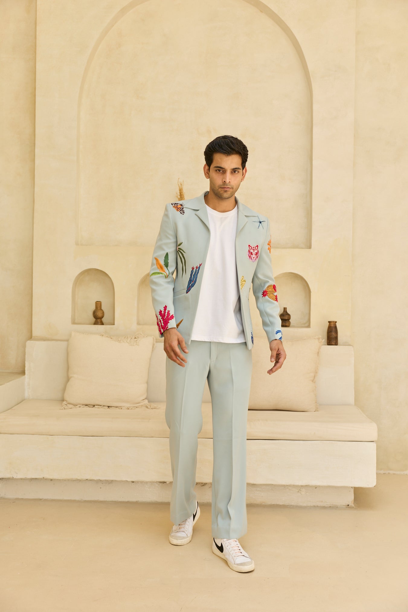 MINT GREEN JACKET SET