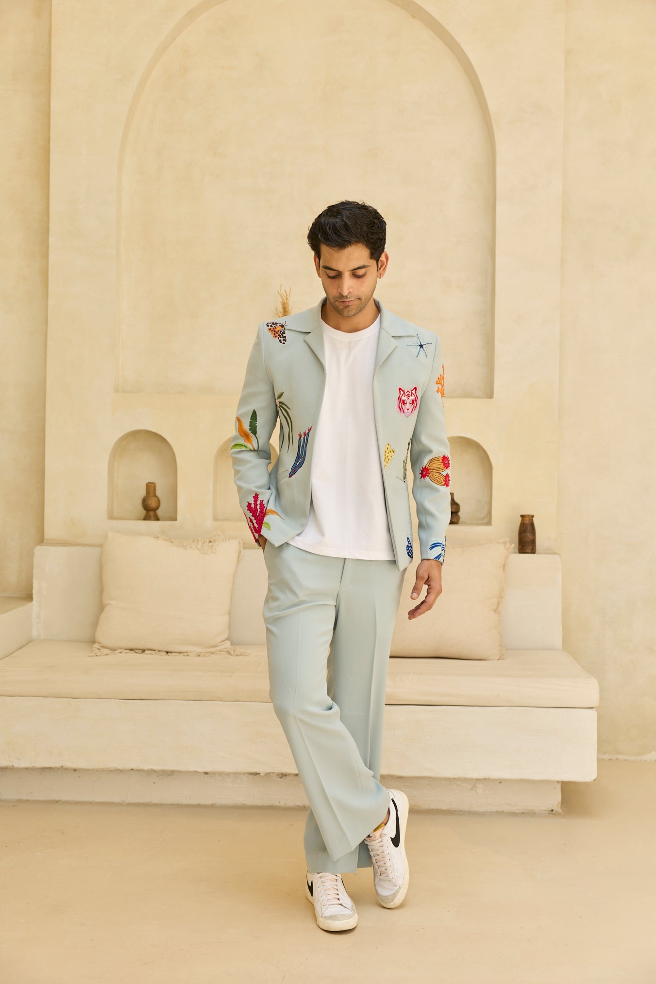 MINT GREEN JACKET SET
