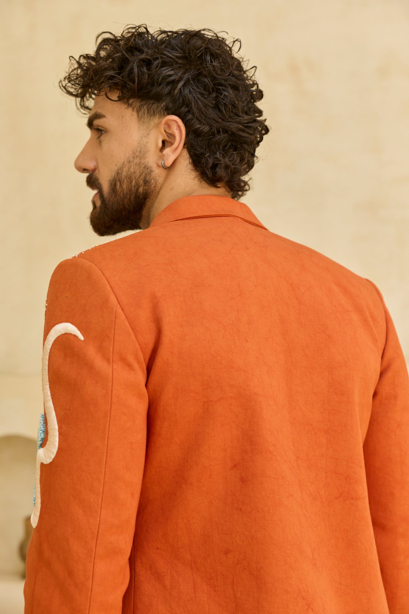 ORANGE JACKET SET