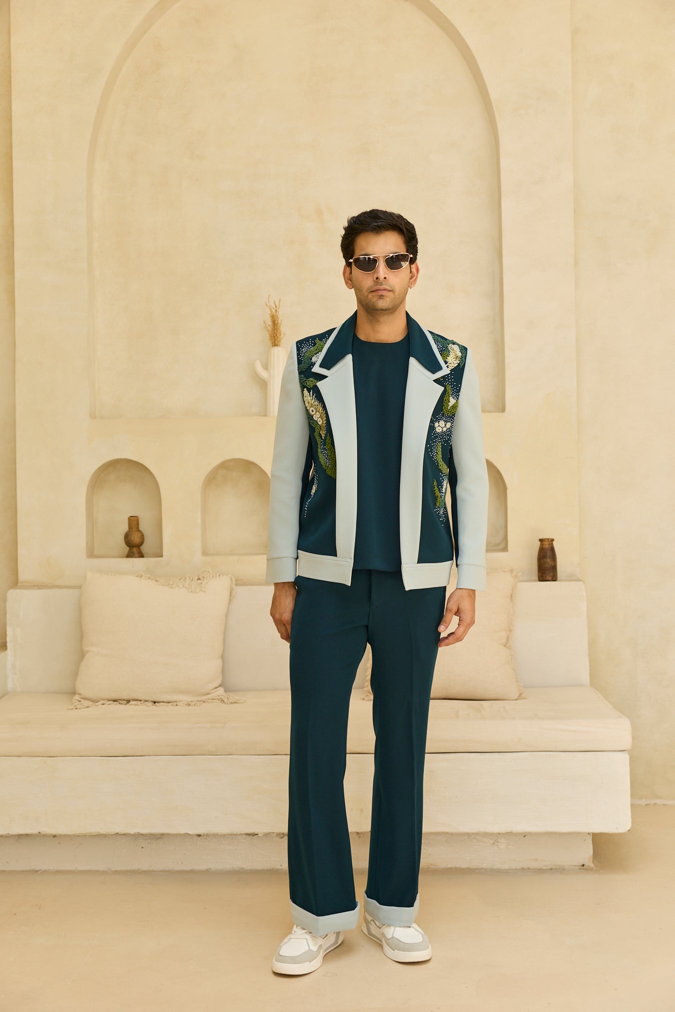 DUAL GREEN JACKET SET